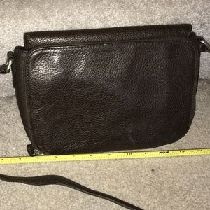Eddie Bauer crossbody pebbled leather